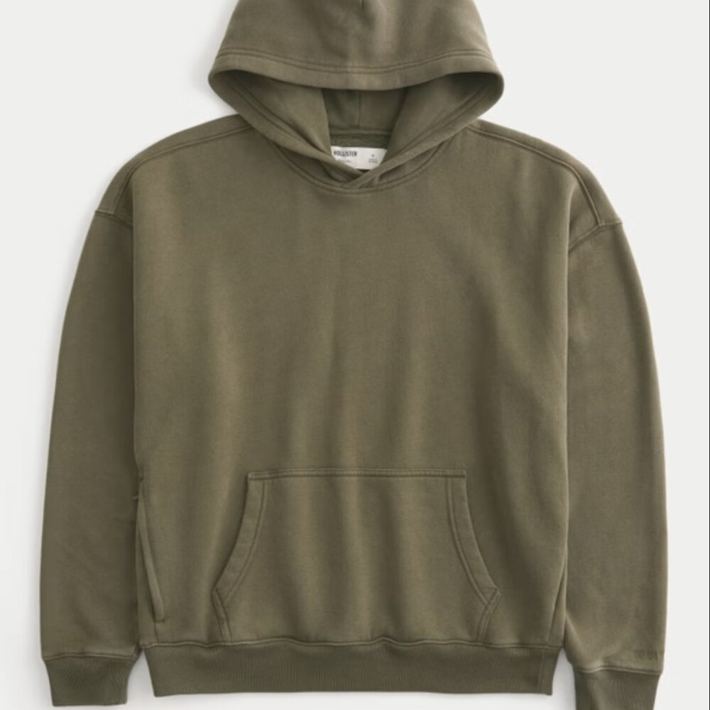 Hollister Olive Green Hoodie